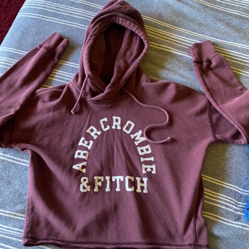 Abercrombie cropped hoodie